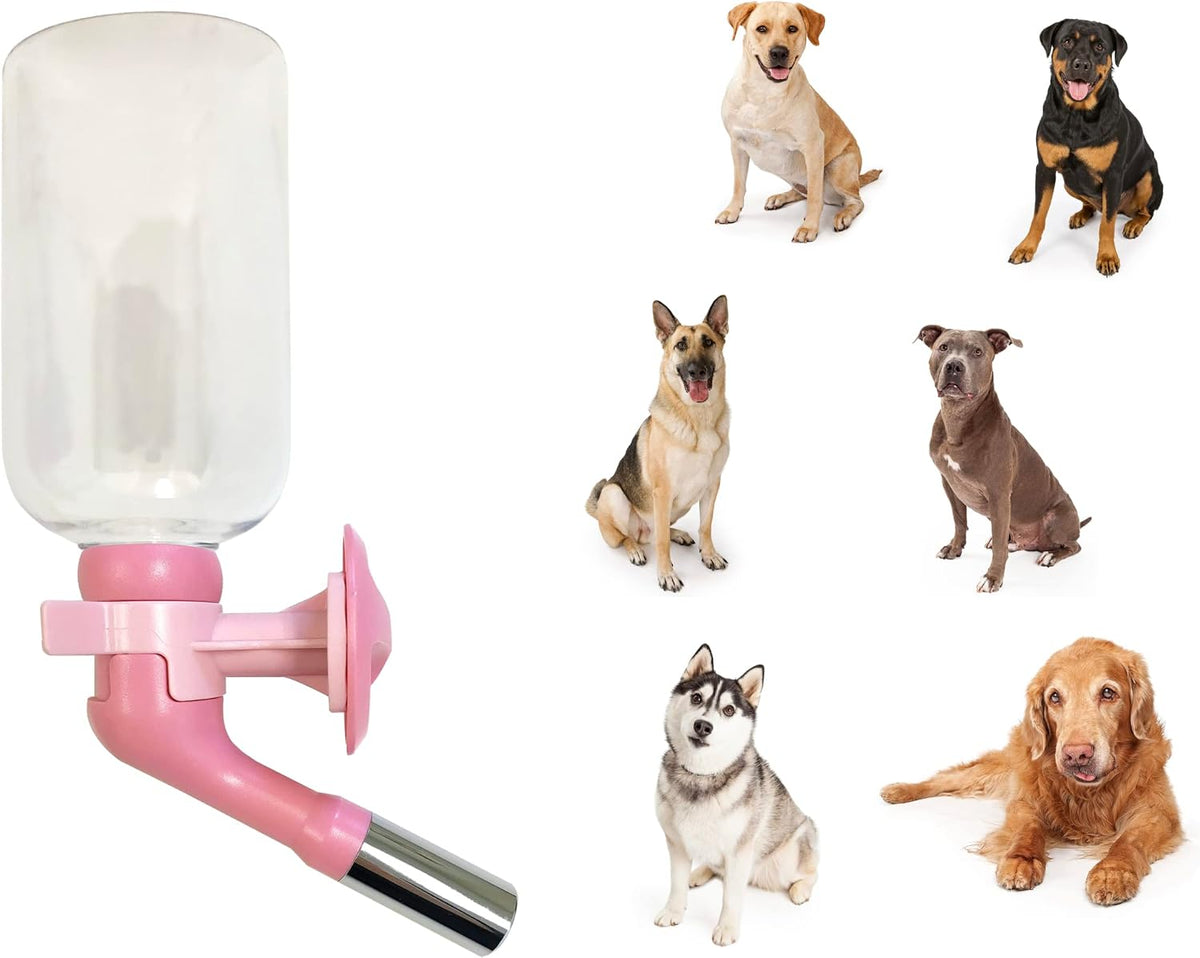 Choco Nose Patented No-Drip Dog Water Bottle/Feeder for Dogs/Cats and Other Small-Medium Sized Animals - for Cages, Crates or Wall Mount. 10.2 Oz. Mess Free Leak-Proof Nozzle 16mm, Blue (C590) - Image 10