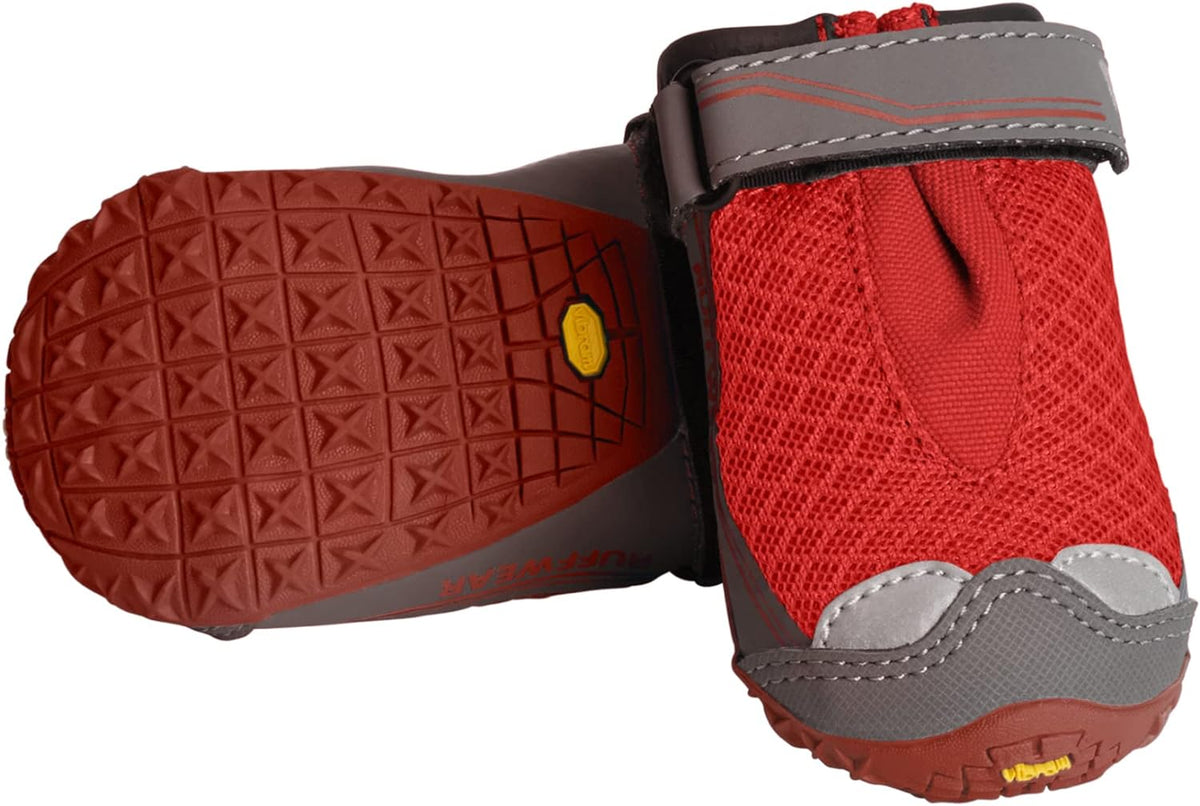 Ruffwear, Grip Trex Dog Shoes, Non-Slip Boots for Hot Pavement & Snow, Weatherproof Paw Protection with Breathable Mesh, Rugged Sole for Hiking, Obsidian Black, 2.25" - Image 10