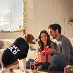 Comfortable pet apparel without drawstring for optimal puppy safety