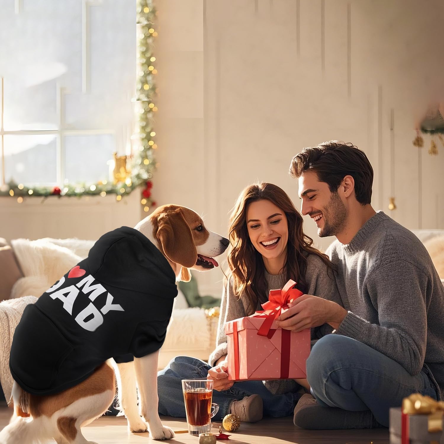 Comfortable pet apparel without drawstring for optimal puppy safety