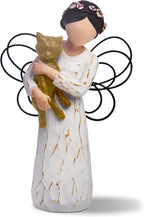 Cat Memorial Angel Figurine Statue for Cat Lovers in Memory of Their Beloved Cat (Black Cat) - Image 12