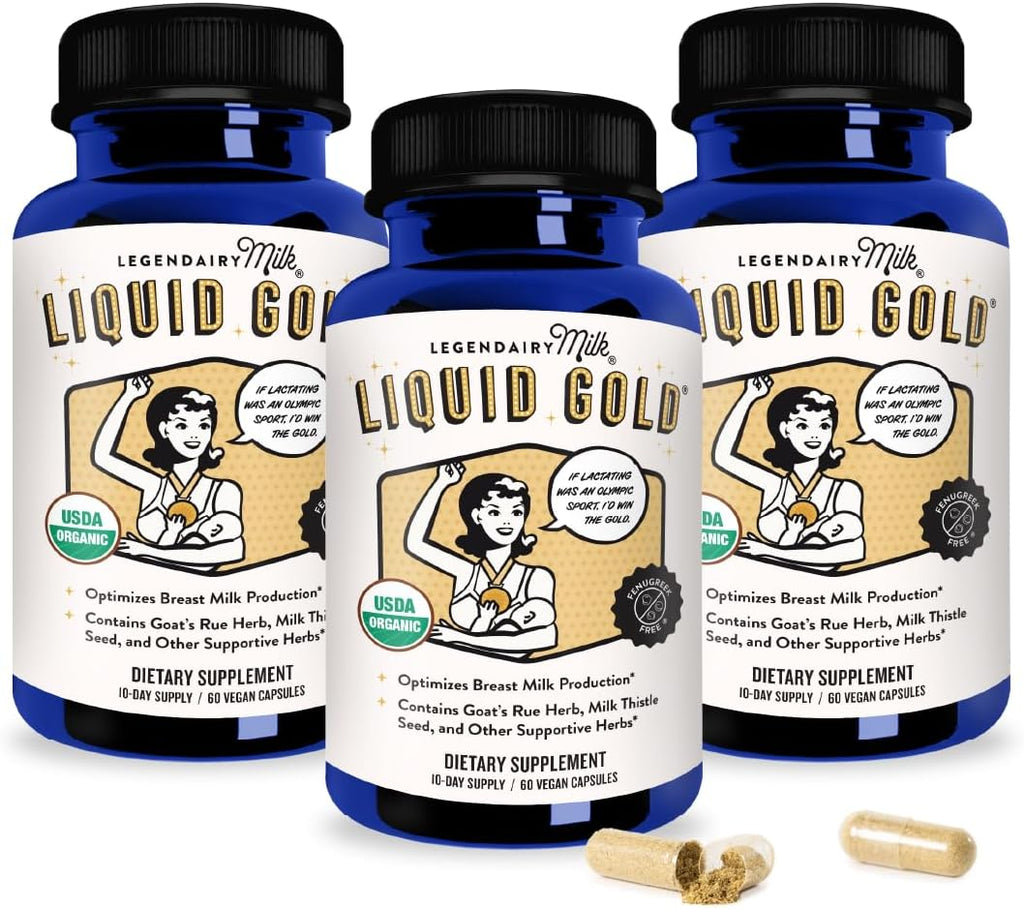 Legendairy Milk Liquid Gold Organic Lactation Support, 60 Capsules - Image 9