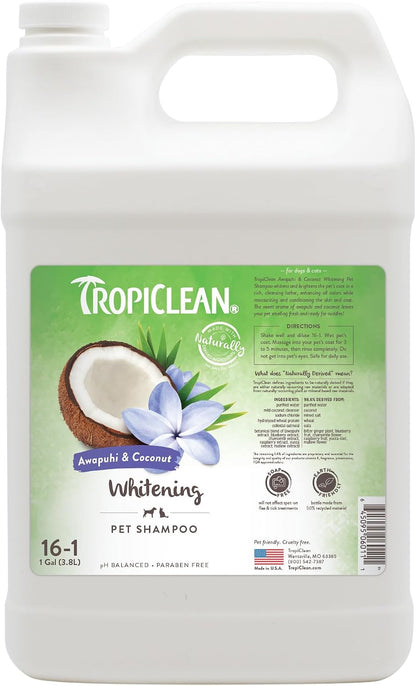 Large size Tropiclean moisturizing detangler shampoo for dogs