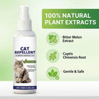 Close up of Quibbi plant-based spray label