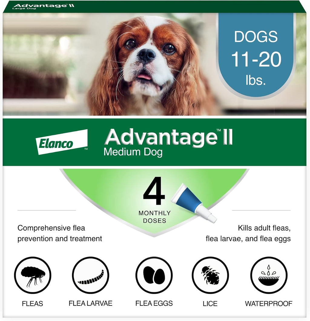 Advantage II XL Dog Vet-Recommended Flea Treatment & Prevention | Dogs Over 55 lbs. | 6-Month Supply - Image 13