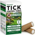 Dewomer Tick Tubes 17 pack front view for yard protection