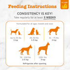 Zesty Paws wild caught fish oil liquid pump bottle for pets