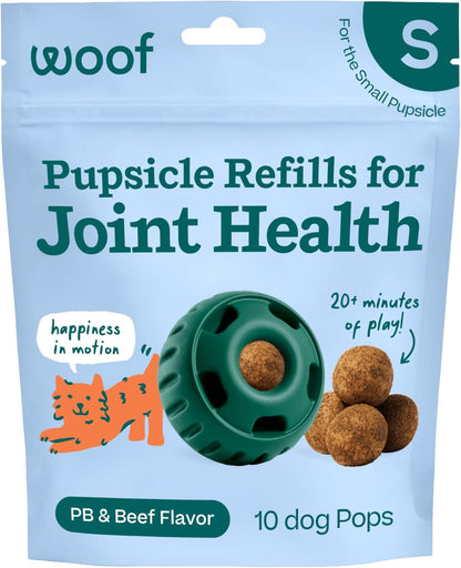 WOOF Pupsicle Refill Pops for All-in-1 Health - Long-Lasting Multivitamin Refills for The Pupsicle Toy - with Vitamins A, B, D, Iron, Magnesium, and Fiber - Large Pops - 7 Count - Image 15