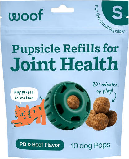 WOOF Hip & Joint Pupsicle Refill Pops - Dog Supplement for the Pupsicle Toy to Support Joint Health, Recovery, and Mobility - Large Pops - Image 15