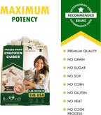 Mess free freeze dried chicken training rewards for small dogs and cats