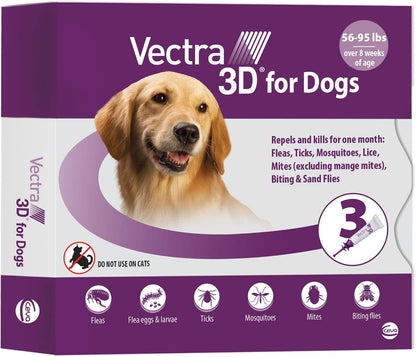 Authentic imported pet health flea treatment application instructions view