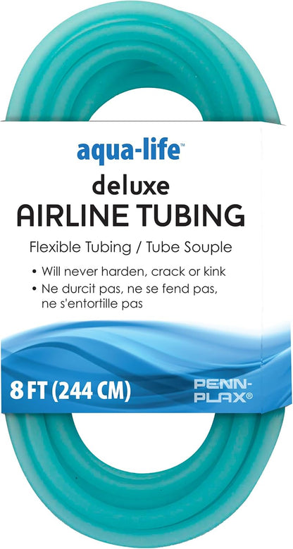 Penn-Plax Aqua-Life Standard Airline Tubing - 3/16 Inch Flexible Airline Hose for Aquarium Pumps, Fish Tank Line for Air Stones & Filters - Safe for Freshwater & Saltwater - 25 ft Long, Clear - Image 9