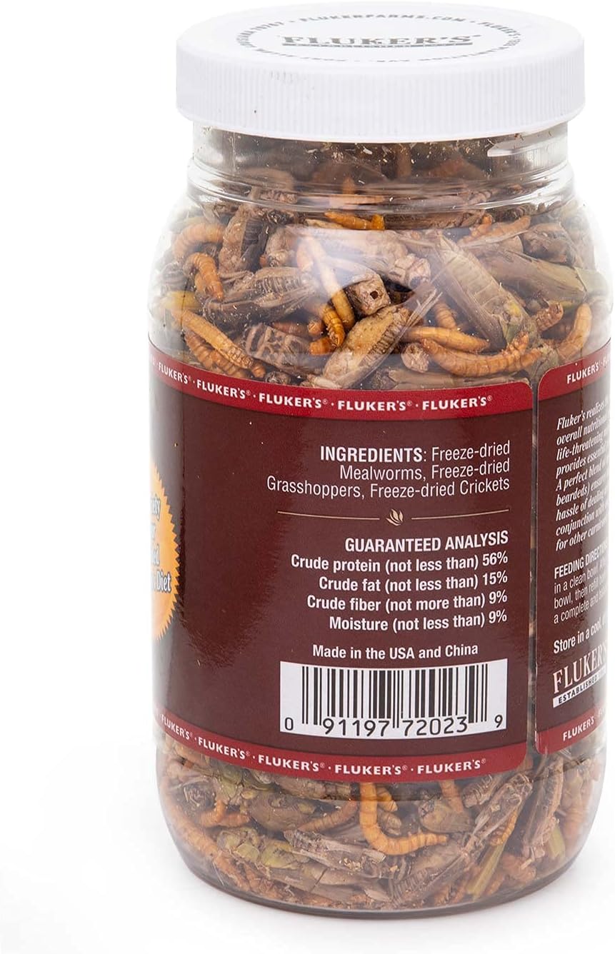 Fluker's 3.2 ounce vitamin enriched food bottle