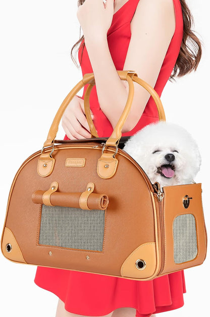 Dimensions overview of Sasapet pet travel bag