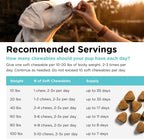 Nutri-Vet Pet-Ease packaging detailing chamomile and tryptophan benefits