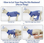 IDOMIK alternative to e collar cone for dogs back view