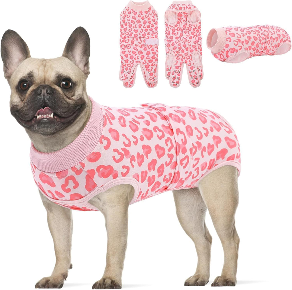 KOESON Dog Surgery Recovery Suit, Soft & Breathable Dog Onesie for Surgery Female Male, Lightweight Recovery Suit for Dogs Post-Op Care, Anti Licking Surgical Bodysuit for Medium Dogs - Image 14