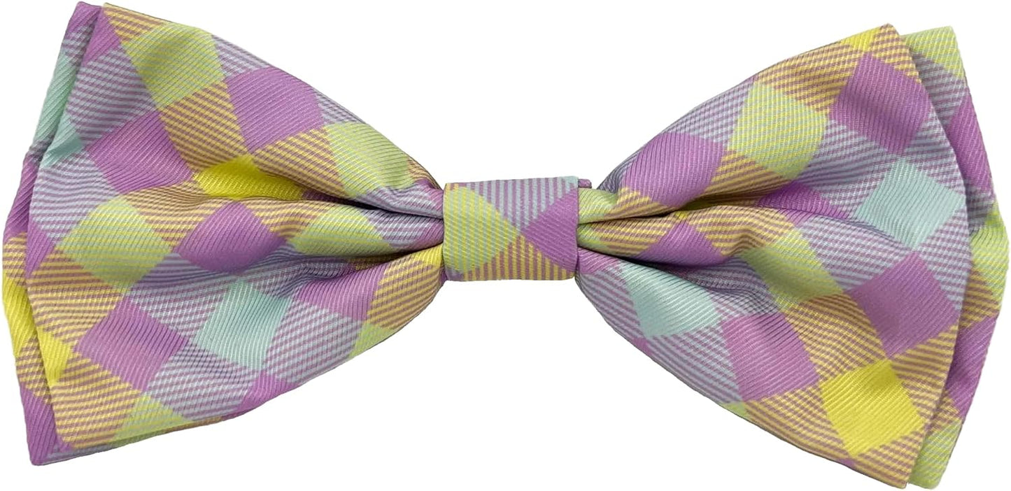 Huxley & Kent Pet Bow Tie for Dogs & Cats - Adjustable Hook & Loop Collar Accessory - Cute & Comfortable for Holidays & Celebrations - Lucky Ducky, Small - Image 15