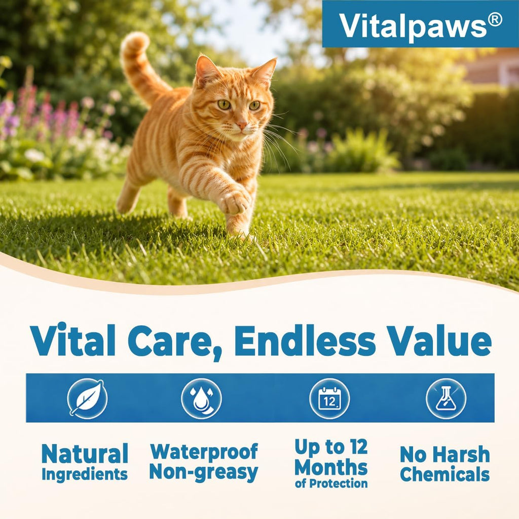 Vivaelixir natural essential oil cat flea collar packaging