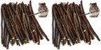 sharllen 100g (3.5oz) Apple Sticks Pet Snacks Chew Toys for Guinea Pigs Chinchilla Squirrel Rabbits Hamster - Image 9