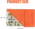 Side profile of the lightweight bearded dragon resting bag