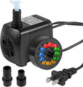 Shutao submersible water fountain pump front view showing adjustable dial