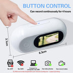Prrprr body camera with rainproof silicone cover
