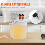 Stackable Vevor storage bins for dry goods