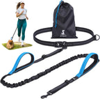 SparklyPets Hands Free Double Dog Leash - Dual Leash for Medium and Large Breeds - Lead for 2 Dogs with Padded Handles, Reflective Stitches, No Pull, Tangle Free - Image 12