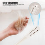 Close up of interchangeable pet grooming razor blades