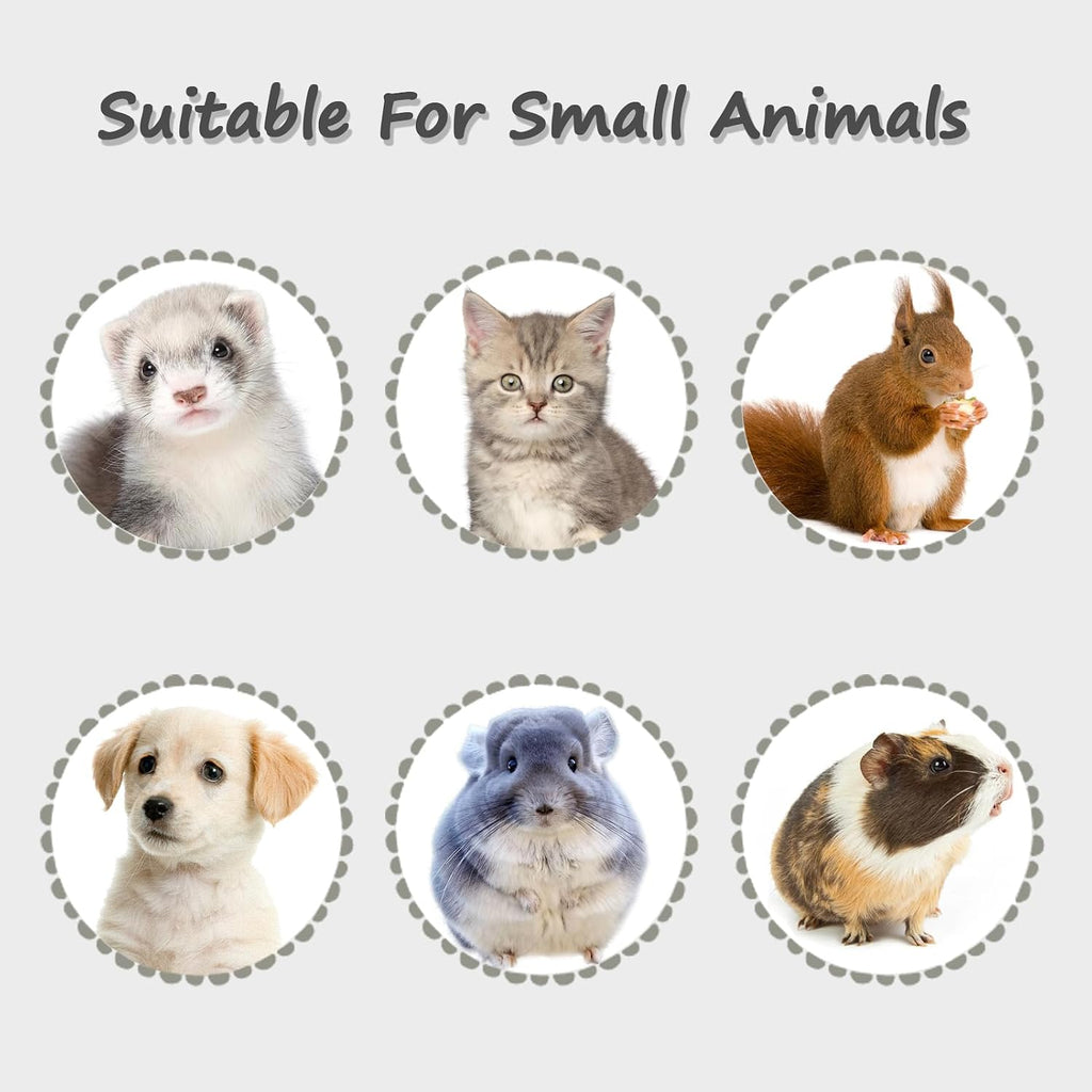 LOS ANDES 16.9oz Small Animal Water Bottle for Cage,Crate, Top Fill Water Dispenser for Guinea Pigs/Bunnies/Ferrets/Squirrel/Hedgehog/Hmaster, BPA Free, Updated Mouth, Blue - Image 8