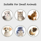LOS ANDES 16.9oz Small Animal Water Bottle for Cage,Crate, Top Fill Water Dispenser for Guinea Pigs/Bunnies/Ferrets/Squirrel/Hedgehog/Hmaster, BPA Free, Updated Mouth, Blue - Image 8