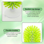 Premium turtle shell scratcher tool kit demonstrating flexible bristles designed for reptile shell maintenance.