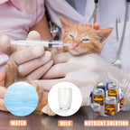 Baby Bird Feeding Syringe Set, Pet Parrot Milk Feeding Syringe with Tubes, Parrot Feeding Tubes Measuring Tools for Feeding Pets Scientific Industrial Labs... (10ml+10ml+20ml+60ml) - Image 3
