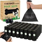 Dog Poop Bag 300 Counts 15 Rolls, Unscented Doggy Poop Bags, Leak-Proof Dog Bags for Poop, Doggie Cat Poop Bags Cats Litter, Waste Bags Puppy Trash Bags for Doggy Pets (13 x 9 Inches) - Image 9