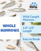 Pawup healthy cat and dog fish snacks 2.8 ounces
