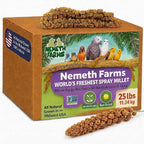 Nemeth Farms Spray Millet - Edible Tops Only, Non-GMO and Sun-Dried - 1 lb for Parakeets, Canaries and Finches - Image 10