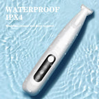 AMNICOOK low noise dog trimmer being washed under water showcasing IPX4 waterproof design