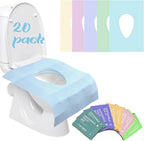 YOUNGTIME disposable toilet seat covers 20 pack front view packaging