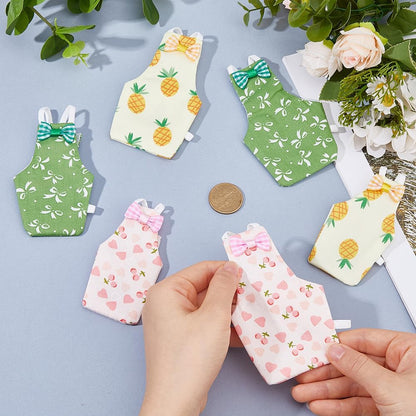SUPERFINDINGS cockatiel clothes pack of six featuring adjustable elastic shoulder straps and fasteners