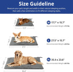 NICREW pet heating pad with auto shut off timer close up view