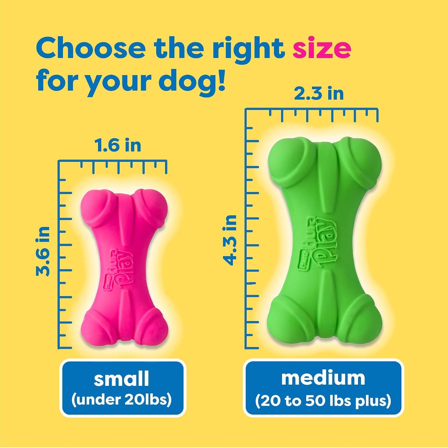 Side profile showing the lightweight foam filled core of the natural latex toy.