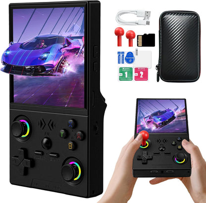 EraVortx XF40V Retro Handheld Game Console front view black color