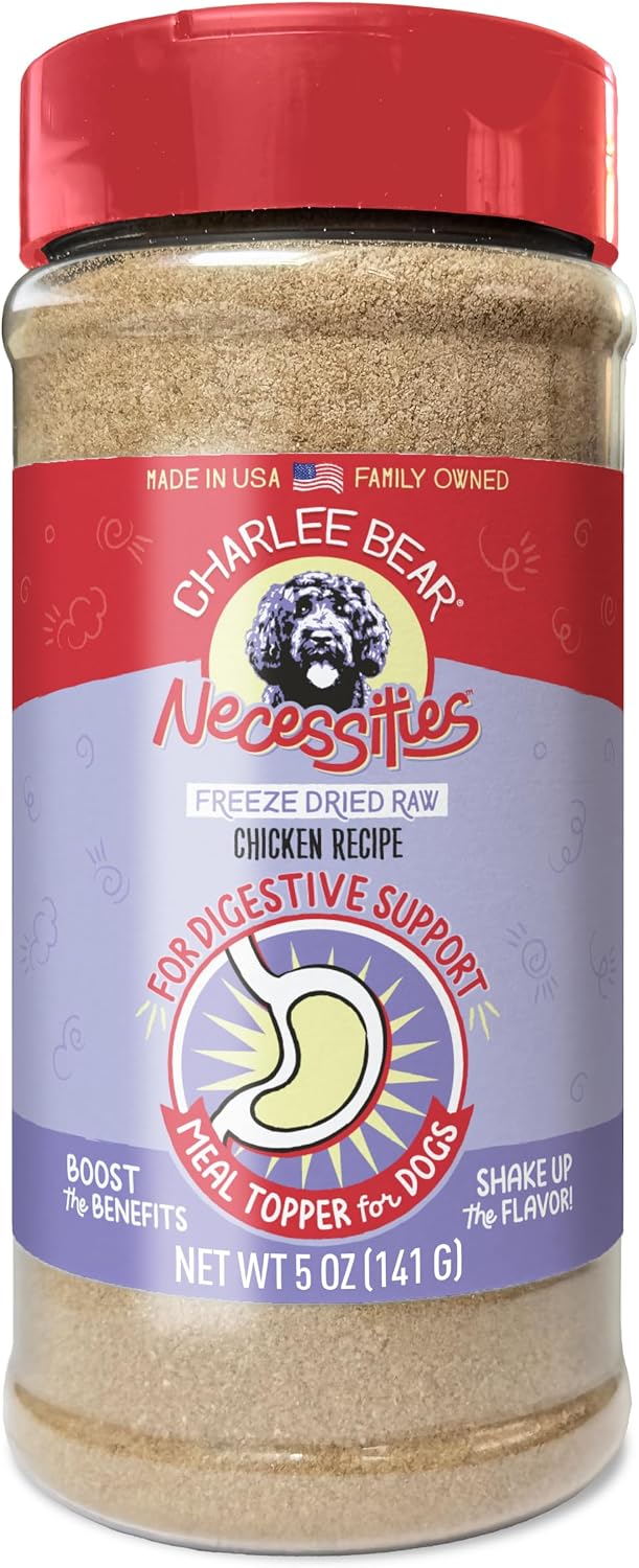 Charlee Bear Necessities Freeze Dried Dog Food Topper, Hip and Joint Support, Grain Free, High Protein, Limited Ingredient Meal Toppers for Dogs, Salmon and Whitefish Recipe, 1 Ounce - Image 12