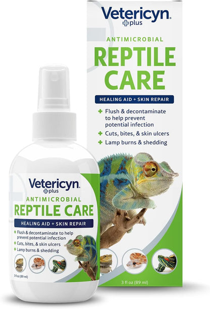 Vetericyn Plus Reptile Wound Care Spray bottle front view
