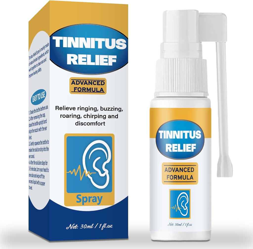 FEAVBAFT Tinnitus Treatment Spray front view for ear ringing relief.