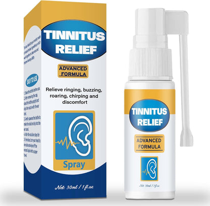 FEAVBAFT Tinnitus Treatment Spray front view for ear ringing relief.