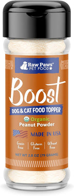 Healthy premium freeze dried pet superfood seasoning bottle for picky eating dogs and cats.