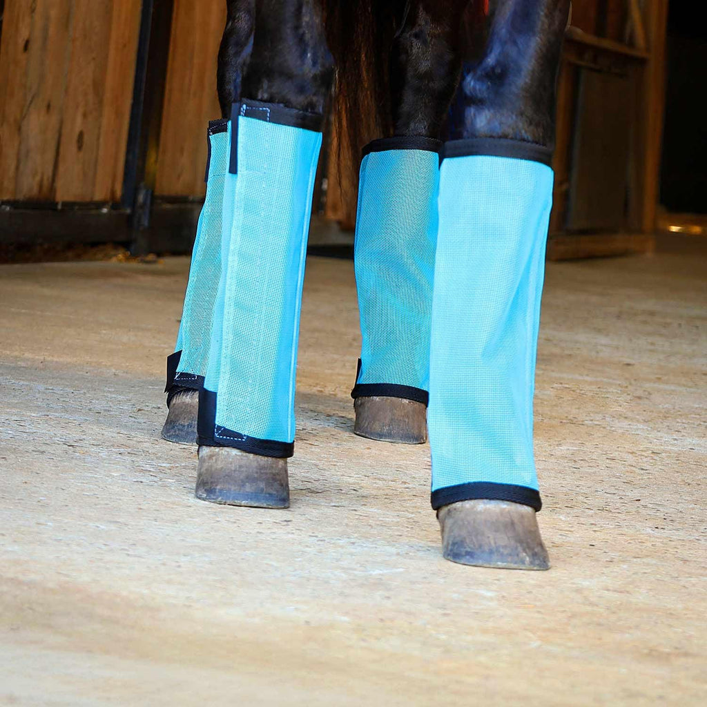 Jeffers stomp free fly boots showing secure hook and loop closures