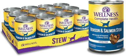 Wellness Complete Health Stew Adult Canned Wet Dog Food, Grain Free, Natural, Chicken Recipe, 12.5 oz, Pack of 12 Cans - Image 11